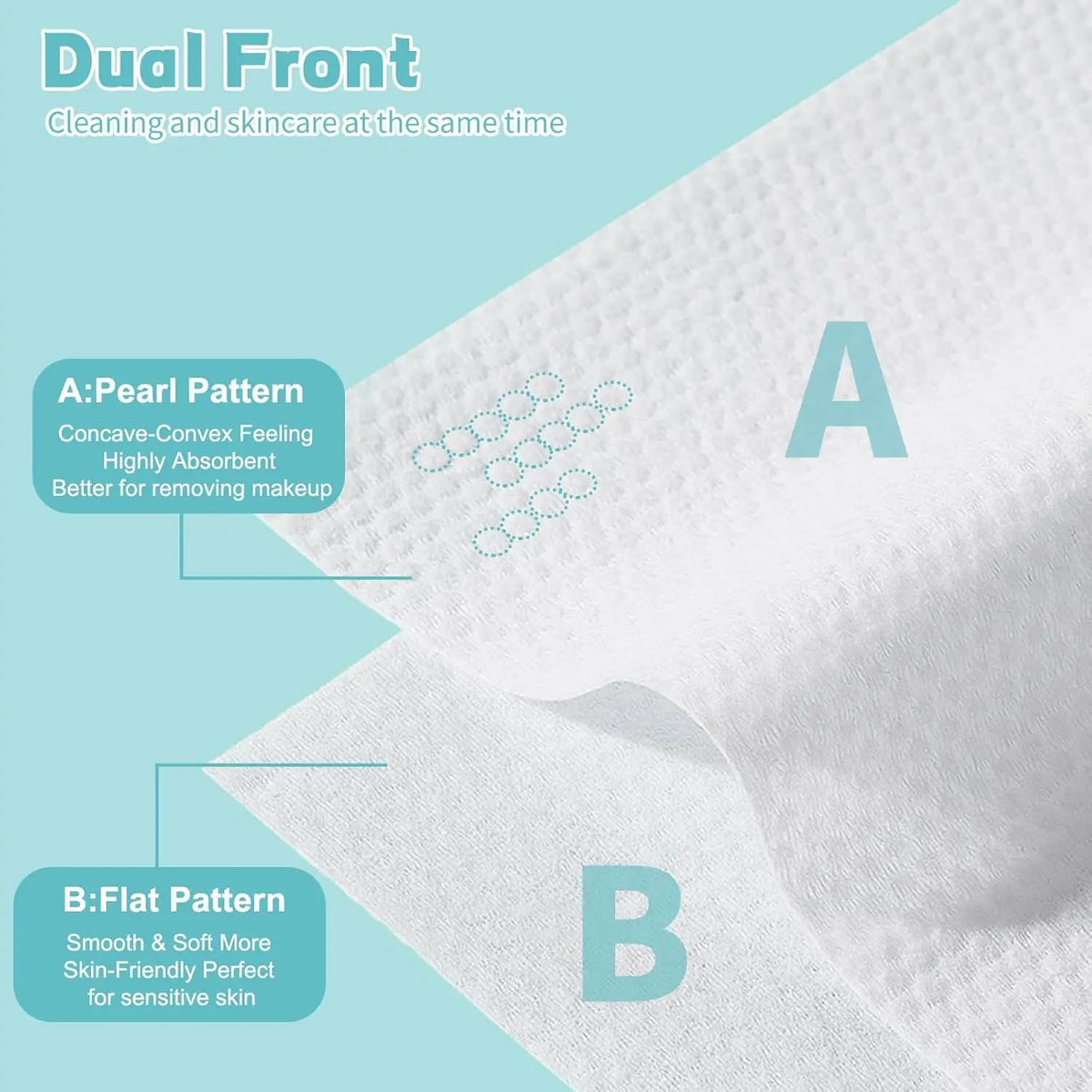 Disposable Cotton Facial Towels For Sensitive Skin