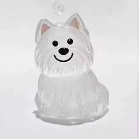 Transparent Dog Hair Storage Pendant Dog Hair Collector Keychain Pet Hair Memorial Bottle for Pet Lovers DIY Memorial Keychain