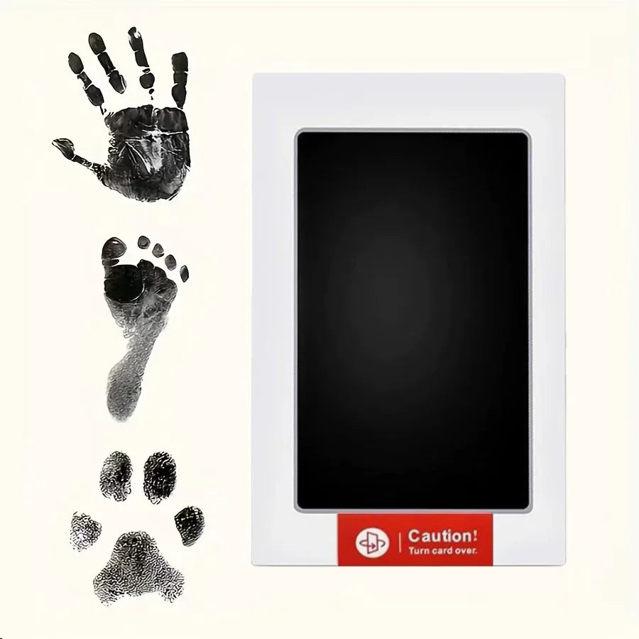 2pc Newborn Baby Handprint Footprint Markers Ink Pads Safe Non-toxic No-Touch Skin Inkless Inkpad Kits Pet Paw Prints Souvenirs