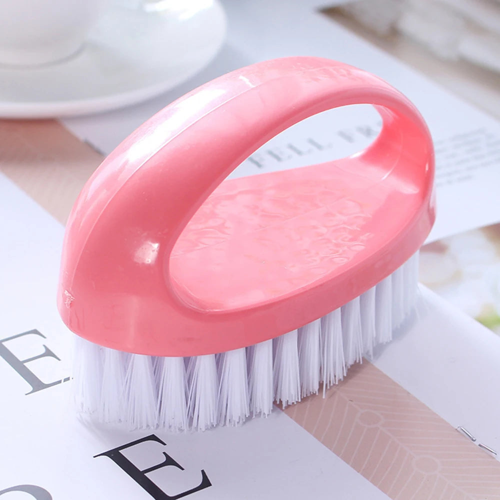 red Color Multifunctional Laundry Cleaning Brush for Clothes & Shoes