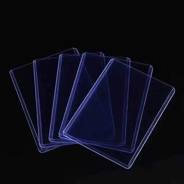 35PT Top Clear Loader Protective Trading Card Holder Hard Plastic Card Sleeves Holder for Baseball Card Sports Cards