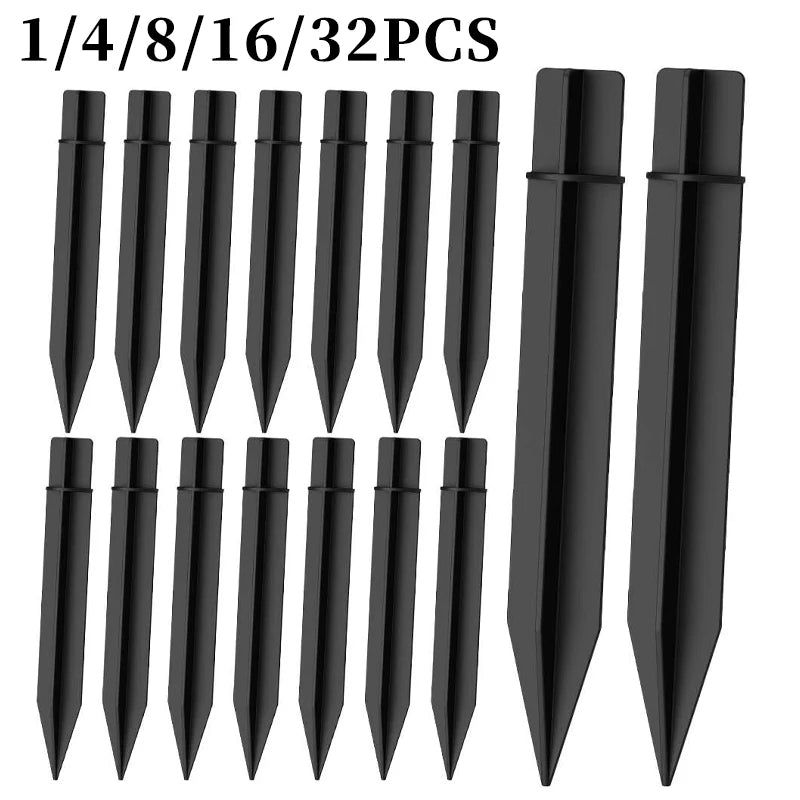 Outdoor Solar Garden Lights 1-32PCS Lawn Light Stakes Ground Decoration Spikes Yard Lighting Fixtures Supplies