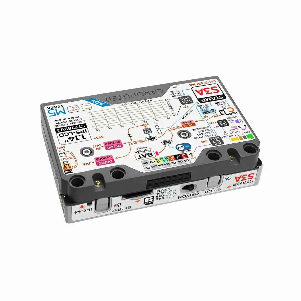 M5Stack Cardputer Adv Programmable Computer StampS3A IoT Controller 56Key Keyboard Card Microcontrolle Development Kit