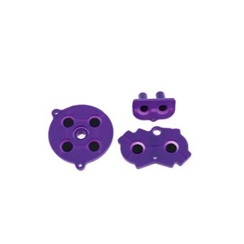 1/2/5/10set Colorful Rubber Conductive Buttons A-B D-Pad For  Game Boy Color GBC Silicone Conductive Start Select Keypad