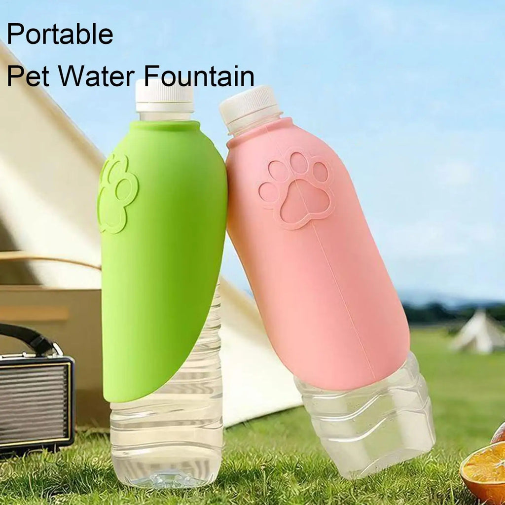 Water Bottle for Dogs Folding Puppy Waterer Puppy Drinking Bottle for Pet Parents Animal Lovers Trainers Hiking Camping Picnic