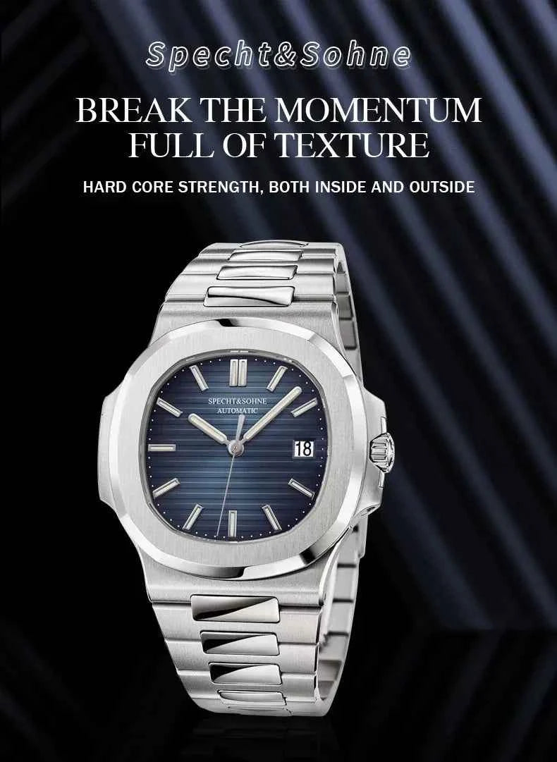 New Arrivals Fashion Men's Watches Luxury Automatic Watch For Men 42MM Stainless Steel Waterproof Rose Gold Sapphire5711 Watch