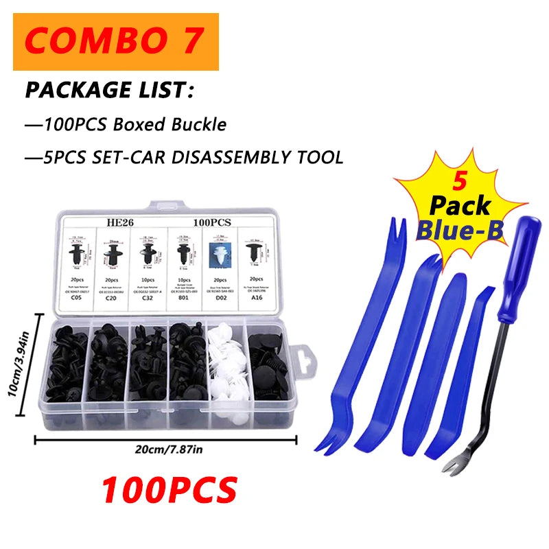 iLMH Car Hand Tool Set Car Disassembly Tool Kit Stereo Repair DVD Repair Tool Dashboard Removal Tool Interior Plastic Trim Panel