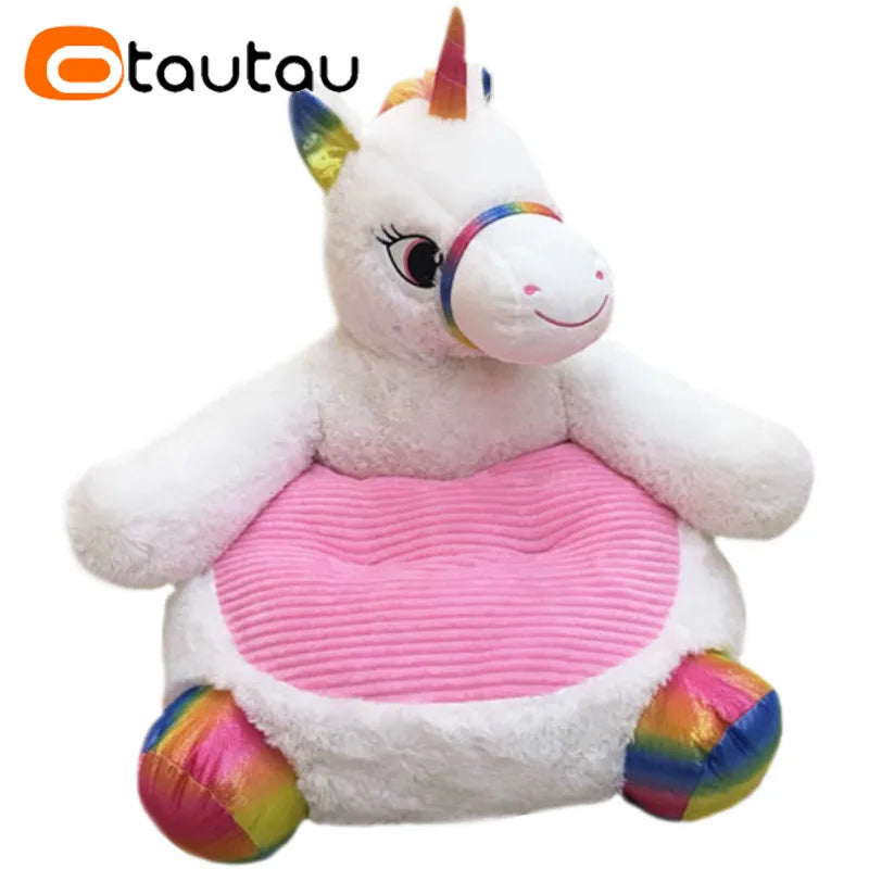 OTAUTAU Children Sofa Small Cartoon Couch Child Cute Chair Pouf Ottoman Princess Seat Futon Bear Armchair Kids Furniture SF165