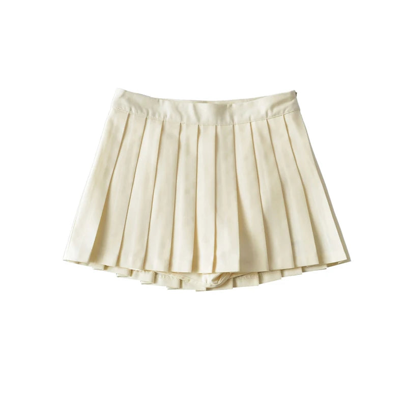 Summer Mini Skirts For Women Harajuku High Waist Skirts Womens Korean Fashion Sexy Skirts Vintage Pleated Skirt Tennis Pink Blue