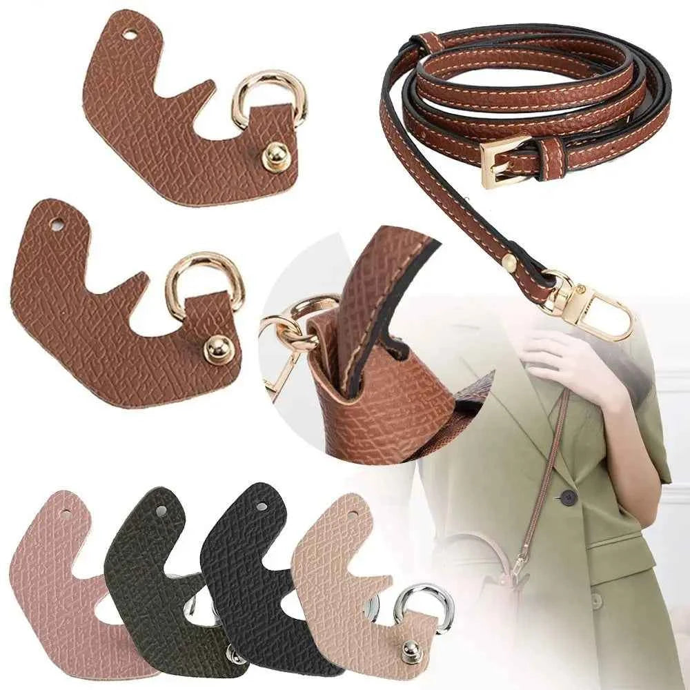 Bag Transformation Accessories for Longchamp mini Bag Straps Punch-free Leather Shoulder Strap Crossbody Conversion Hang Buckle