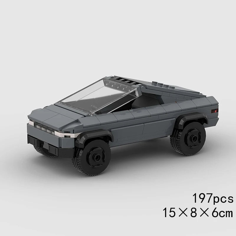 MOC Car Speed RX7 AE86 Chiron R8 Creative Racing Vehicle Model Building Block Super Race brick City Rally Sport Toy Technical