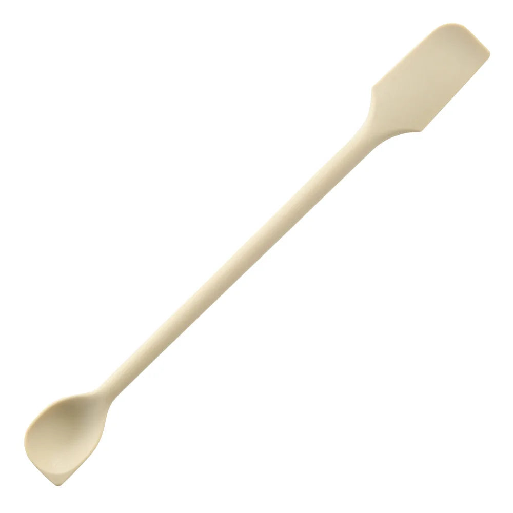 Multifunctional Silicone Scraper, Mini Double Headed 2-in-1 Fruit Jam Cosmetic Bottle Spatula Spoon Kitchen Cooking Baking Tools
