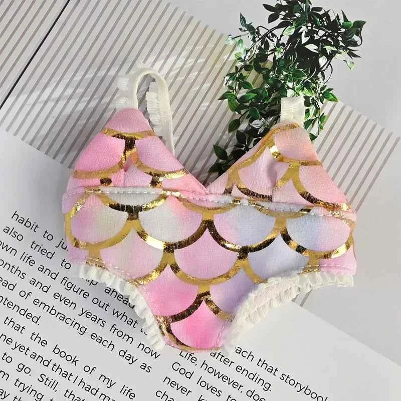 Swimsuit Beach Diving Surfboard for 15/17cm Labubu Glasses Swimming Circle for Labubu V1/V2/V3 Doll Clothes Outfit Accessories