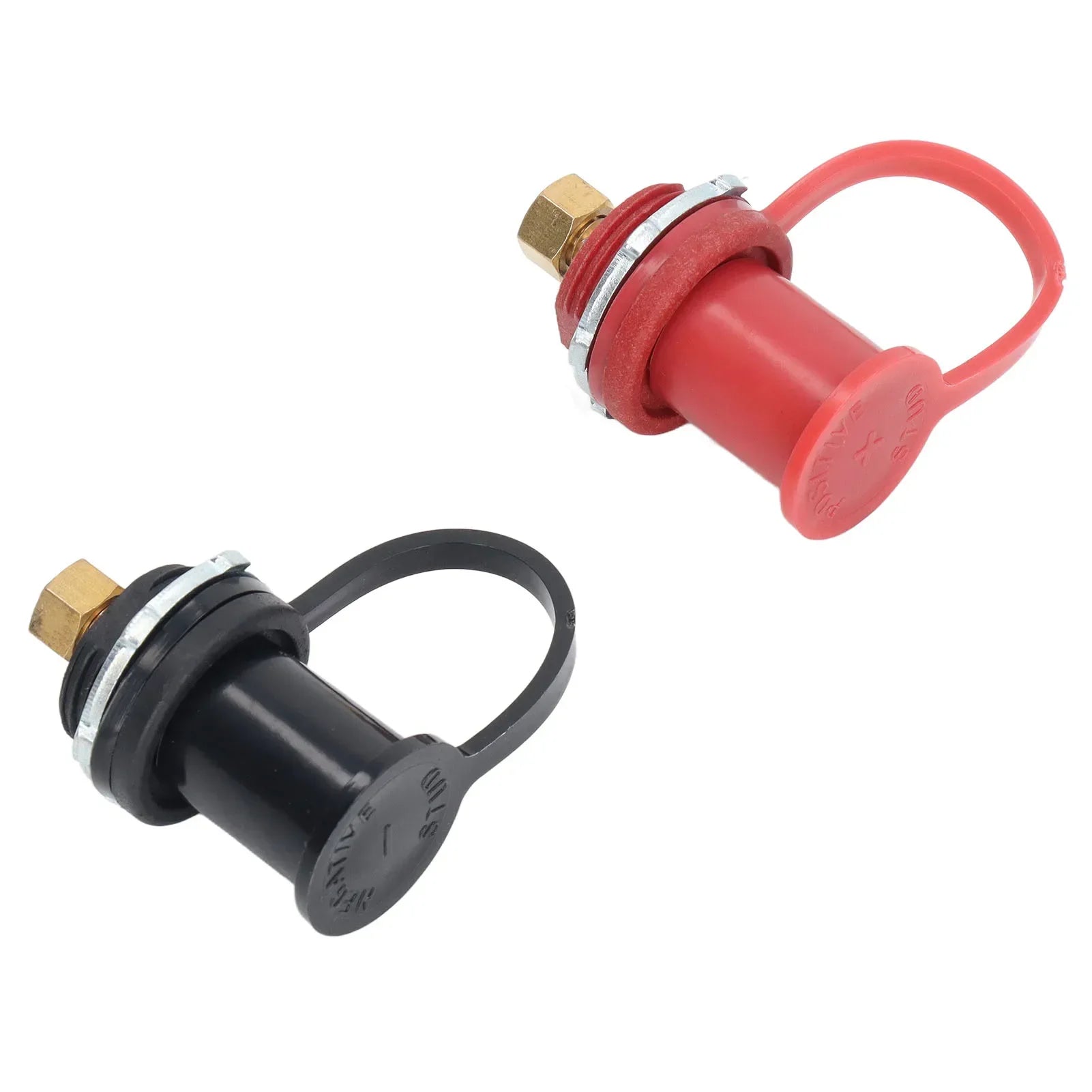 Battery  Post Kit 20mm Stud  Car RV Truck Charging Pile Jumper Terminal Black Red Battery  Terminal