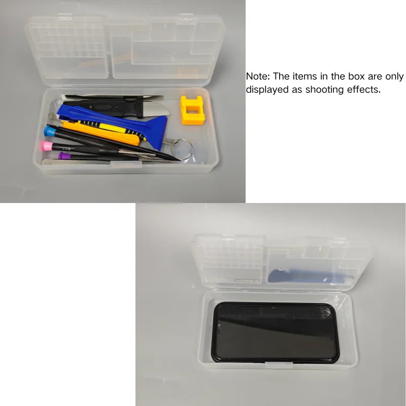Professional Tools Storage Box Multifunction Double-Layer Mobile Phone Repair Organizer Case Small Parts Screw IC Motherboard