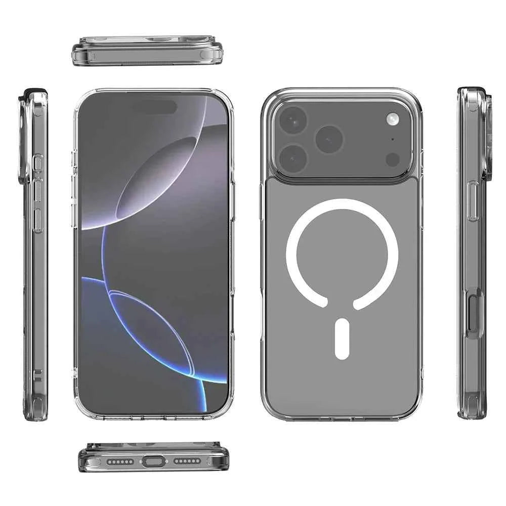 Ricestate Magnetic Case For iPhone 17 Pro Max Case Shockproof Cover For iPhone 17 Pro Max Plus 17 Air For Macsafe TPU Back Cover