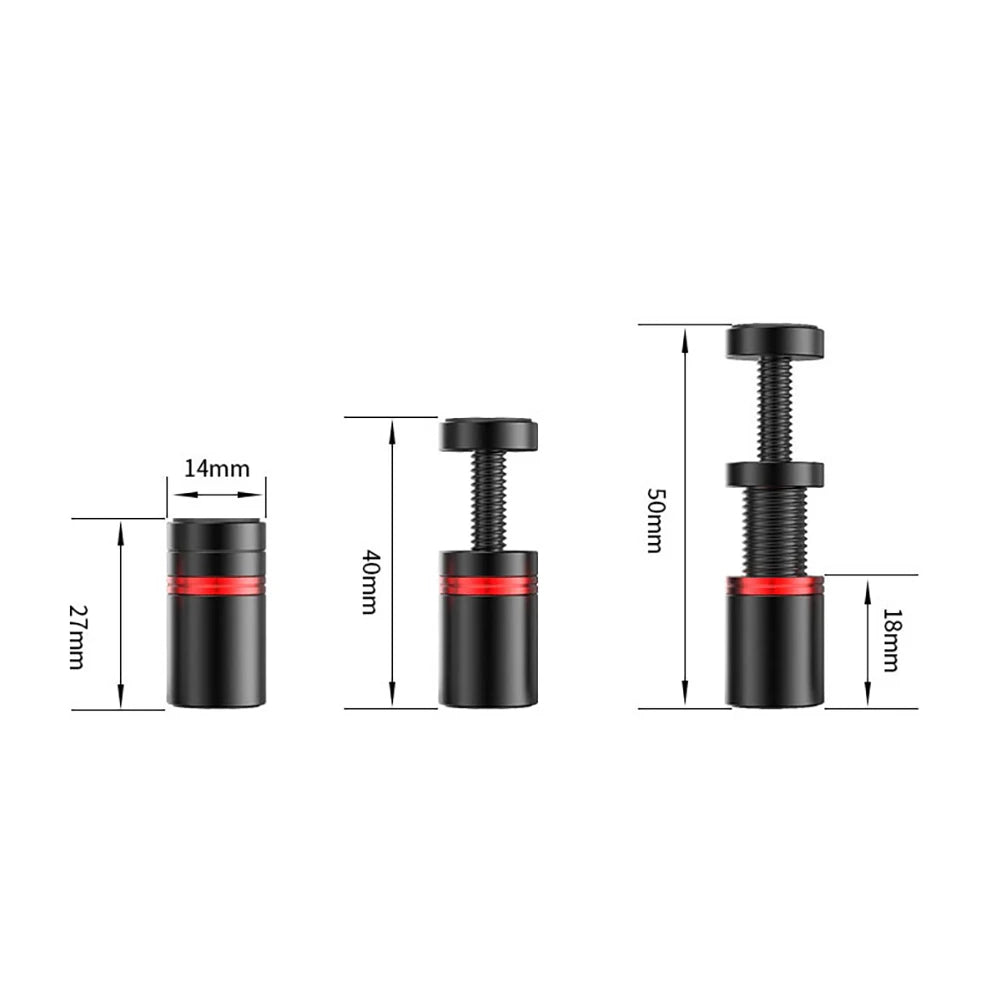 Graphics Card GPU Holder Adjustable Telescopic Rotary Screw Aluminum Alloy Support Vertical GPU Bracket GPU Video Card Holder