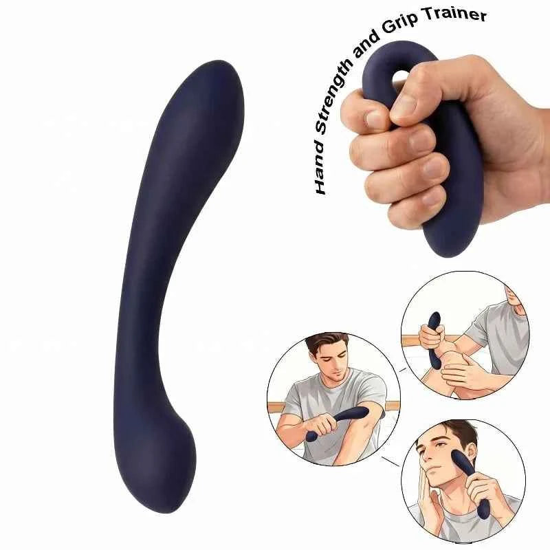 Silicone Dual Head Facial & Body Manual Massager