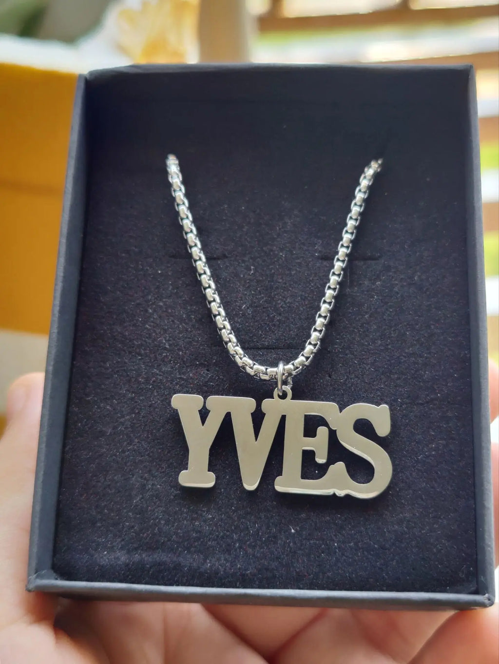 Customized Name Necklaces Personalised for Women Stainless Steel Personalized Necklace Letter Heart Butterfly Pendant Jewelry
