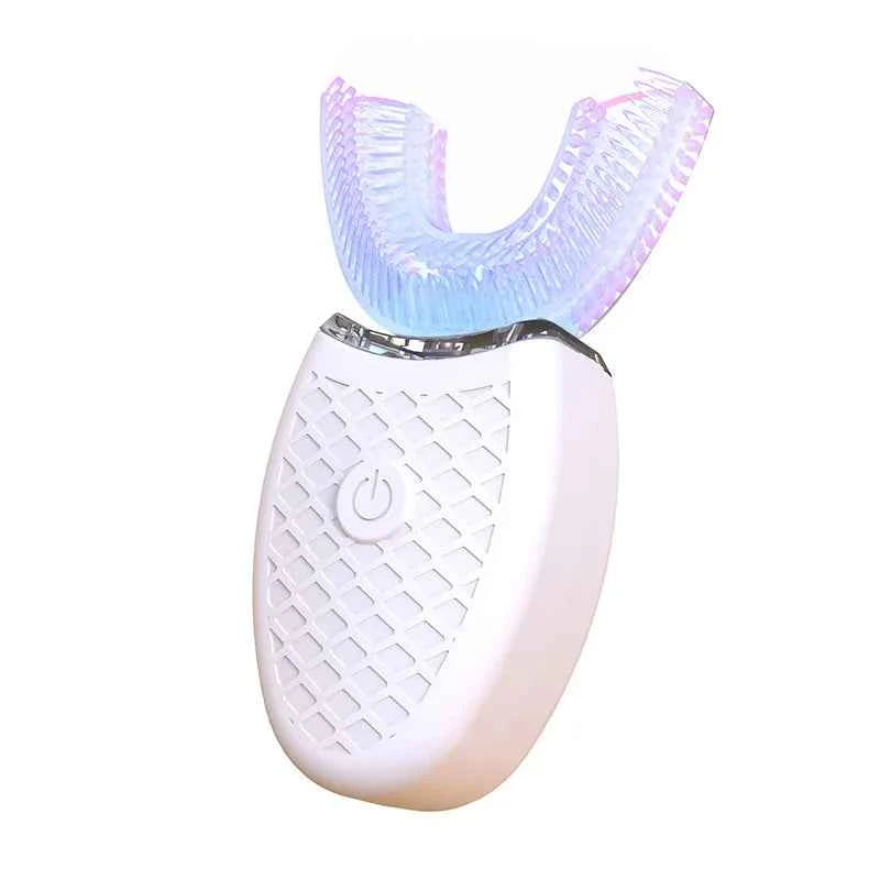 U-Type Toothbrush 360 Degrees Intelligent Silicon Head Sonic Electric Toothbrush Automatic USB Charge Waterproof Toothbrush