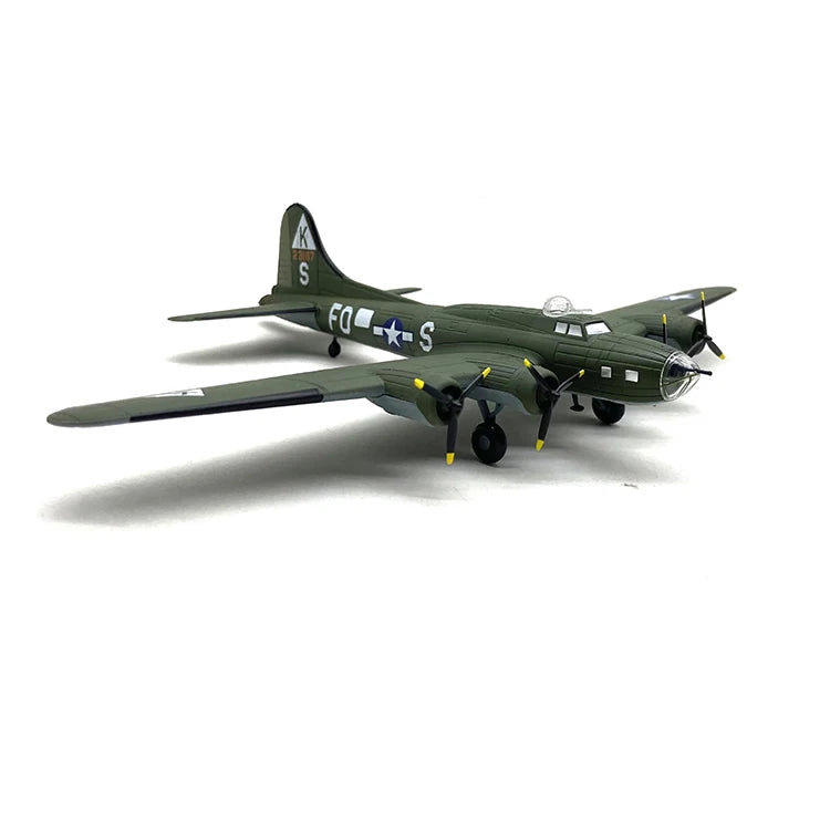 JASON TUTU 1/144 Scale American Boeing Flying Fortress B-17 Model Aircraft Adult Children Toys for Display Show