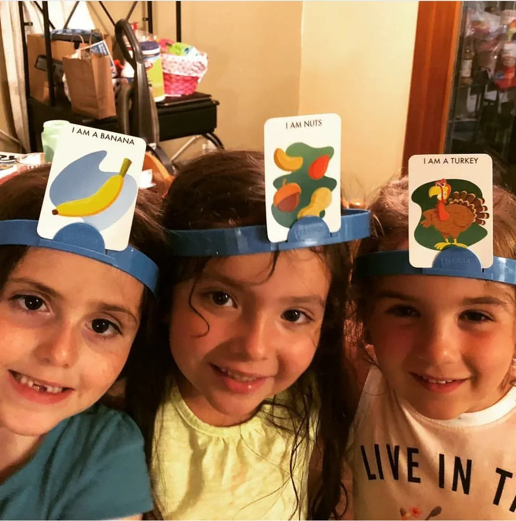 Kids Funny Cards Board Game Toy Family Party Game Guess Who I Am Game Parent-Child Interactive Educational Toy Gift for Boy Girl