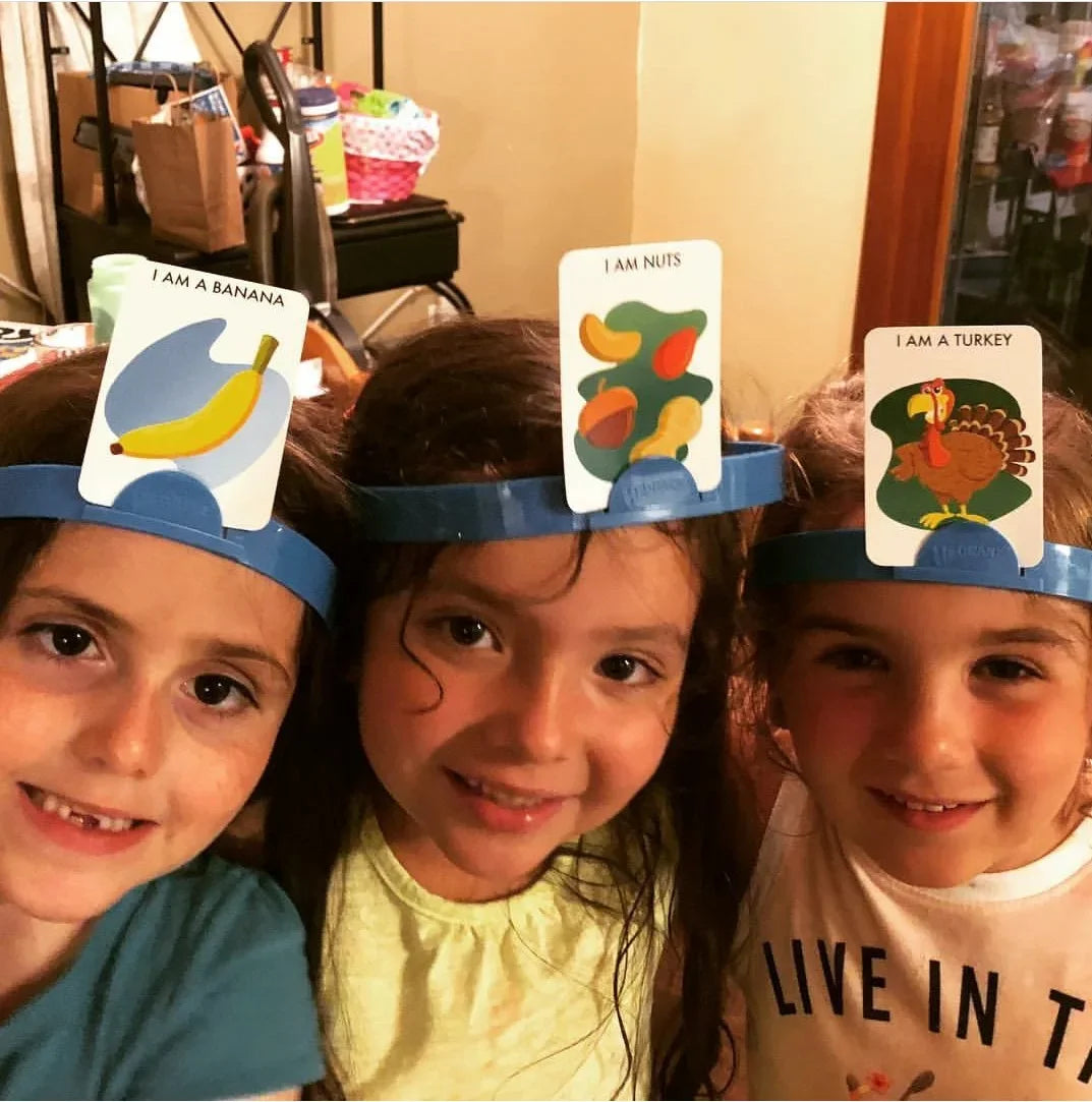 Kids Funny Cards Board Game Toy Family Party Game Guess Who I Am Game Parent-Child Interactive Educational Toy Gift for Boy Girl