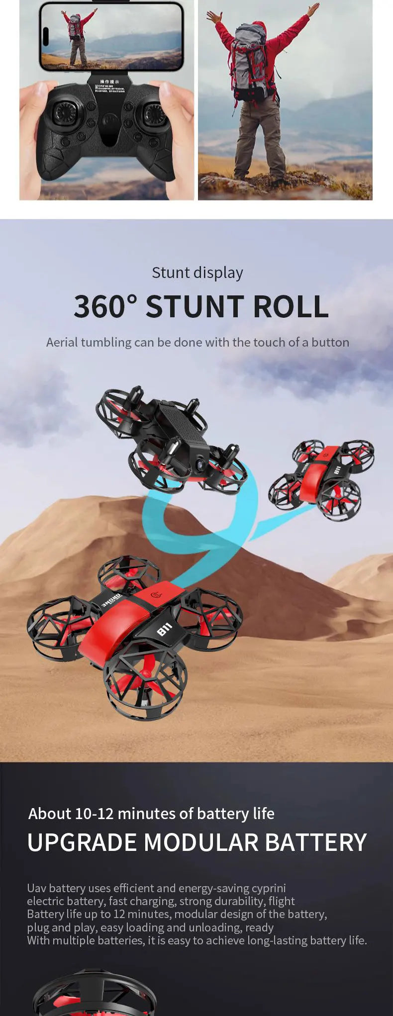 2025 DWI NEW MINI  RC Quadcopter Remote Control DRON D12 HD Dual Camera Fixed Height Rc Plane  aldult Children's Toy  GIFTS
