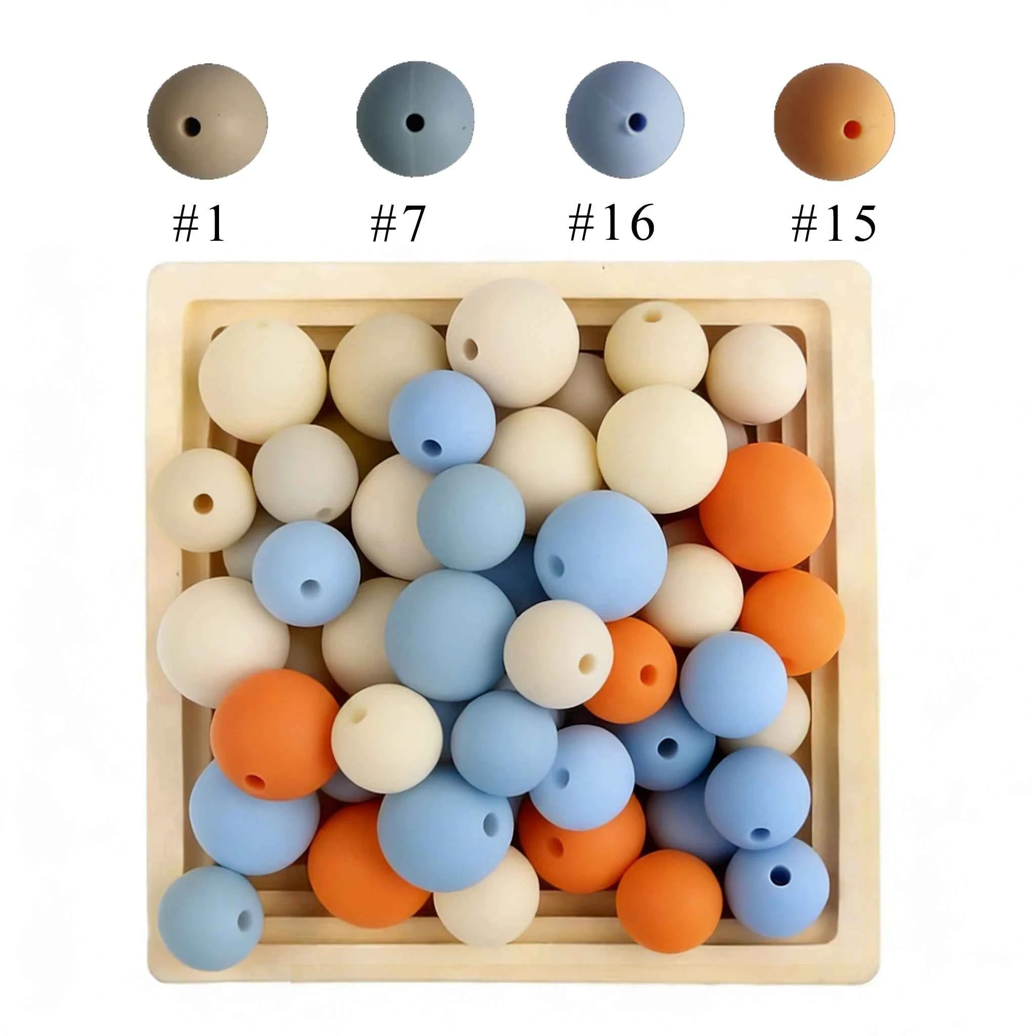 12mm Siilcone Round Beads 100/50/20Pcs For Jewelry Making To Make Bracelets DIY Keychain Necklace Jewelry Accessories BPA Free