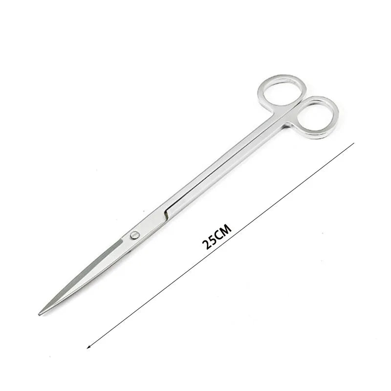 Stainless Steel Aquatic Plants Tools Tweezers for Aquarium Fish Tank Aquascaping Tools Aquarium Tools Scissors Cleaning Tools