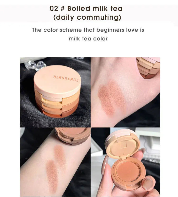 Tri-Color Eye Shadow, Matte Create Multi-Layered Eye Makeup