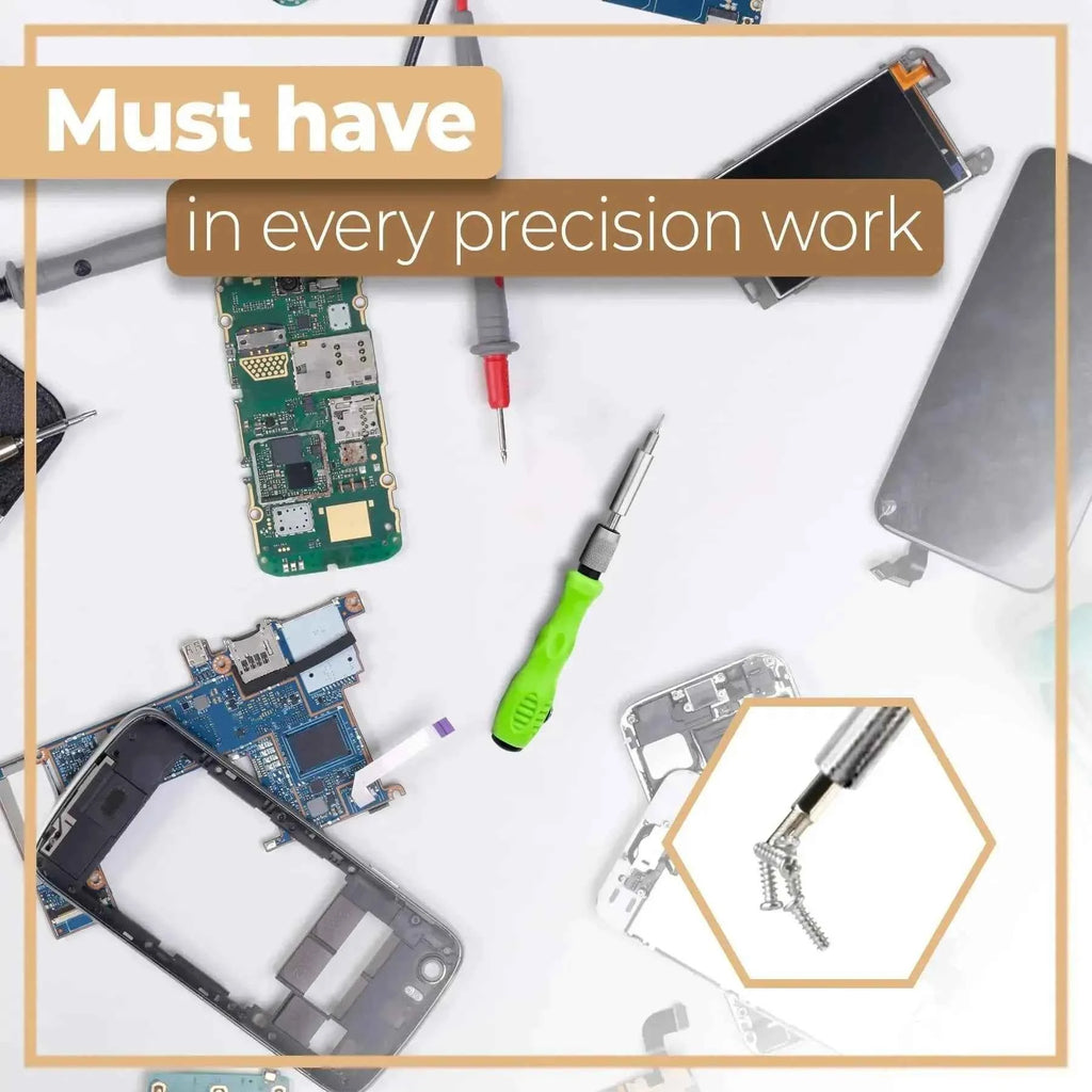 32 In 1 Multifunction Manual Screwdriver Kit for Mobile Phone Computer Electronic Repair Tool Set Product with Extension Rod