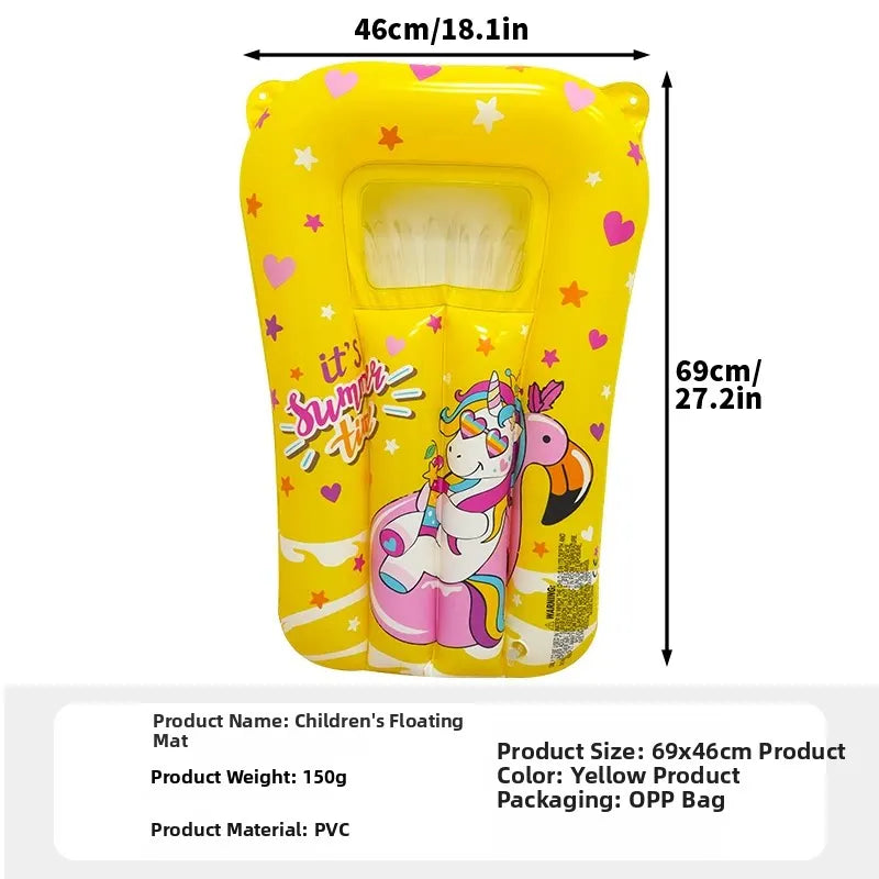 Kids Inflatable Pool Float Cartoon Swimming Ring Summer Beach Water Play Toys for Baby Children