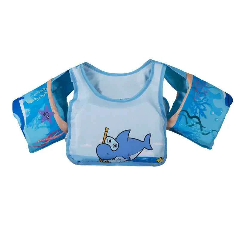 Baby Swim Buoyant Vest Kids Learn Swimming Child Swim Trainer Boy Girl Cute Float Swimsuit Swimming Pool Accessories