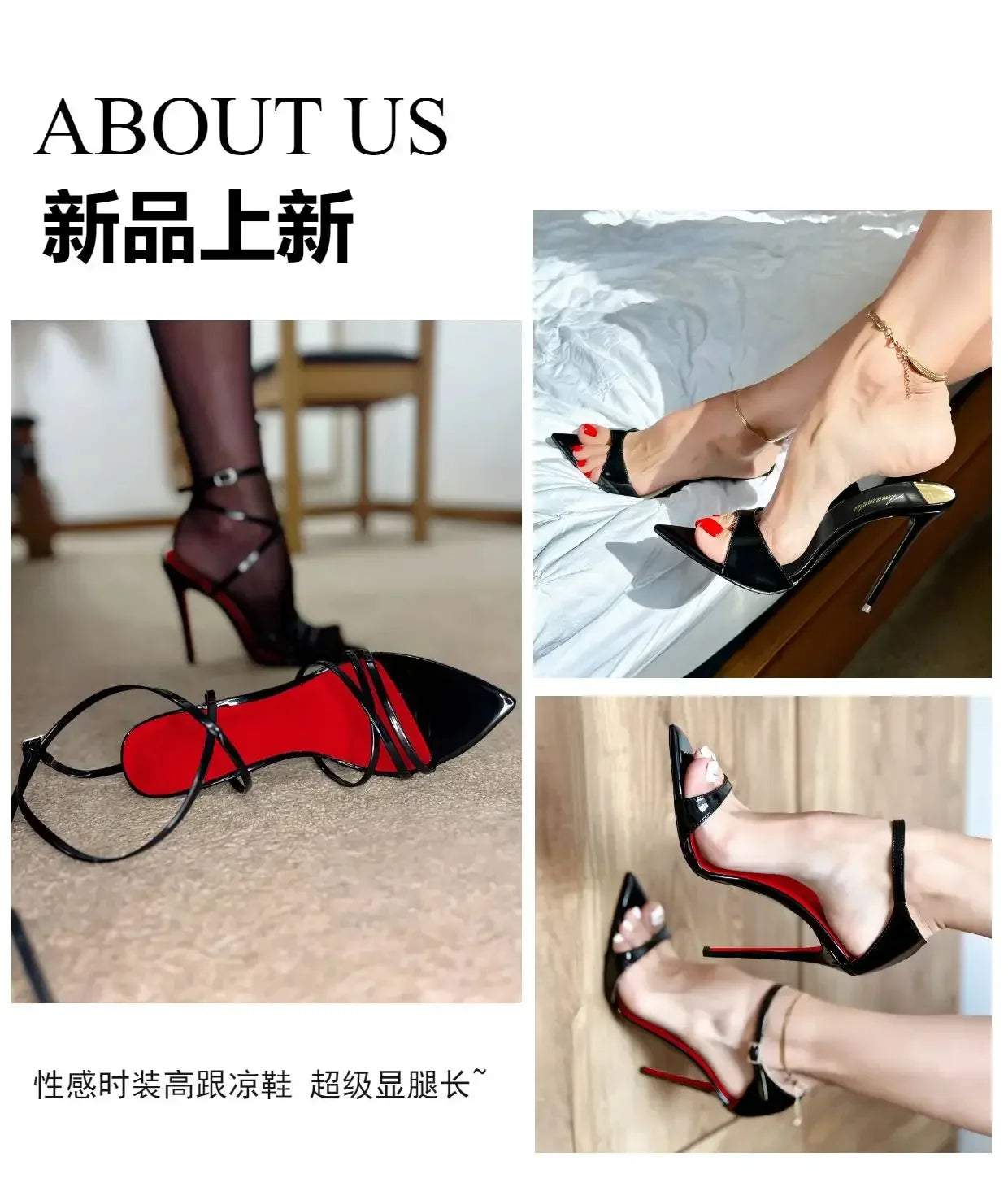 2025 Customized Edition  Silver Pointed Toe Cross Straight Strap Sandals with Thin Heels, Women's Sexy High Heels, Fashion Shoes