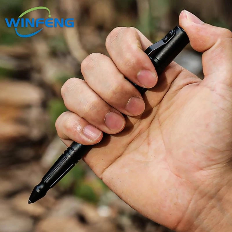 Self Defense Tactical Pen Security Protection EDC Tool Office Student BallPoint Pen Emergency Windows Breaker Survival Equipment