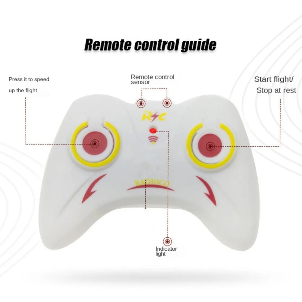 Hobbies Plastic RC Helicopters Rechargeable USB Charging Remote Control Plane Mini Drone Kids Adults