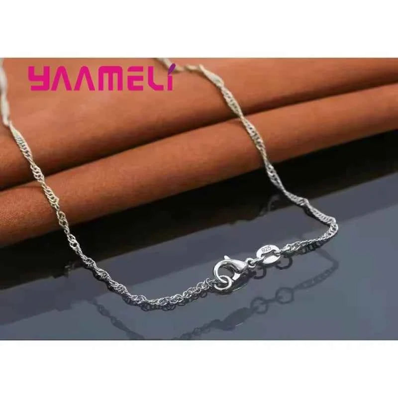 Top Sale Wding Engagement Anniversary Gift Jewelry Sets 925 Silver Color Stamped Heart Pendant Hoop Earrings for Women Girls