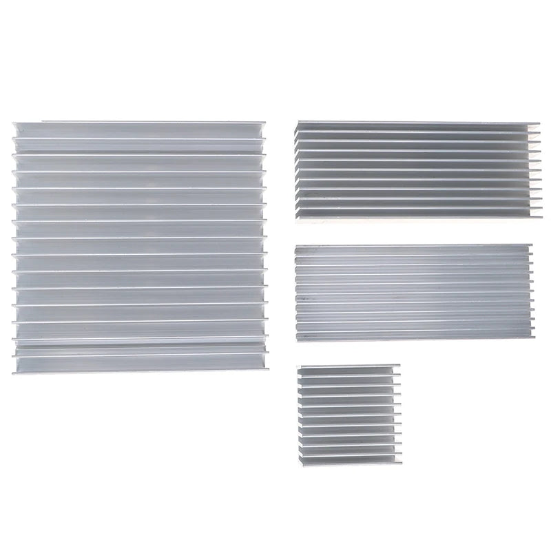 - Extruded Aluminum Heatsink For High Power LED IC Chip Cooler Radiator Heat Sink -