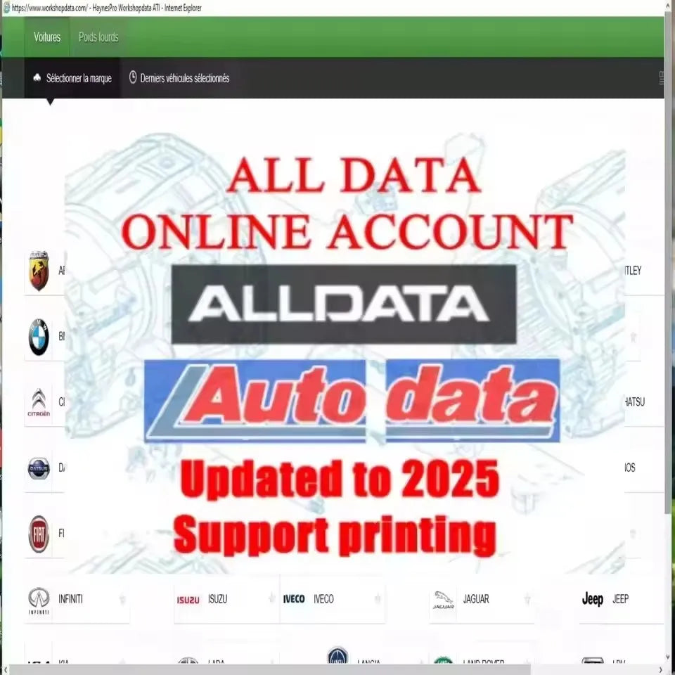 Auto Repair Software, All Data Car Software with Wiring Diagram, 10.53, Link Auto, 3.45 ATSG, Newest