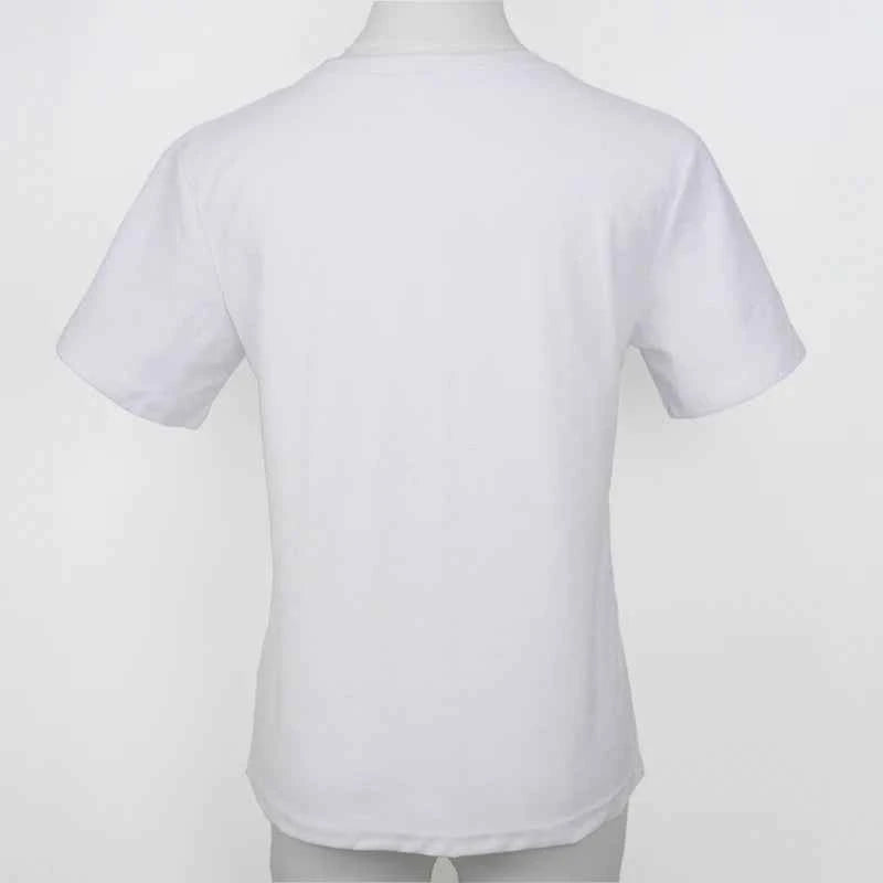 Cotton Short Sleeve Tops 220 Grams Heavy T-shirt Y2k Casual Comfortable Tee Shirt Black & White O-neck Woman Clothing YH2532