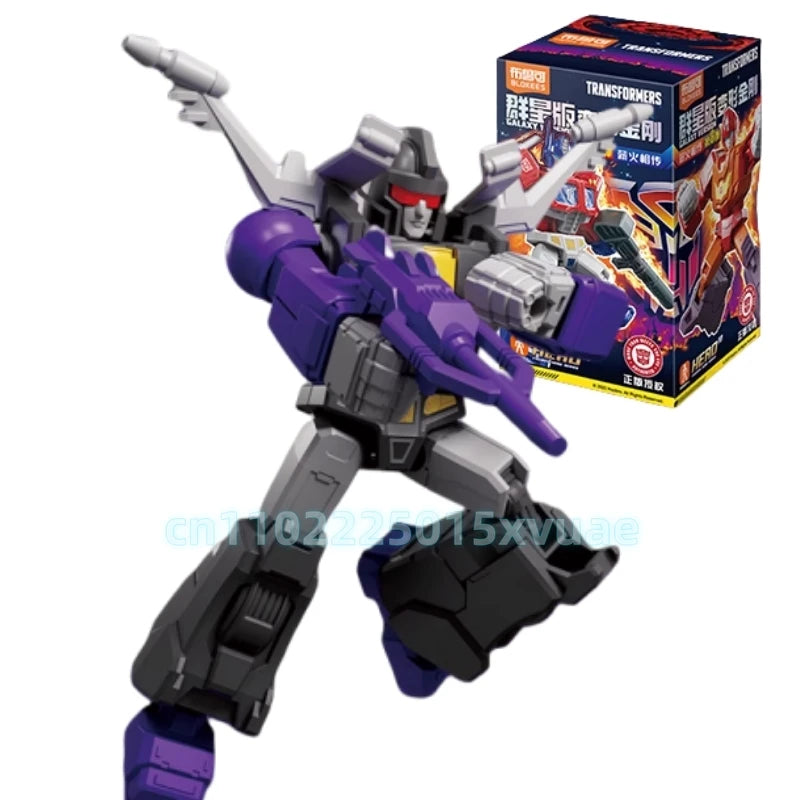 New BLOKEES Building Blocks Transformers Star Edition 8th Splicing Mobile Toy Model Optimus Prime UNICRON HEAD Collectible Gift