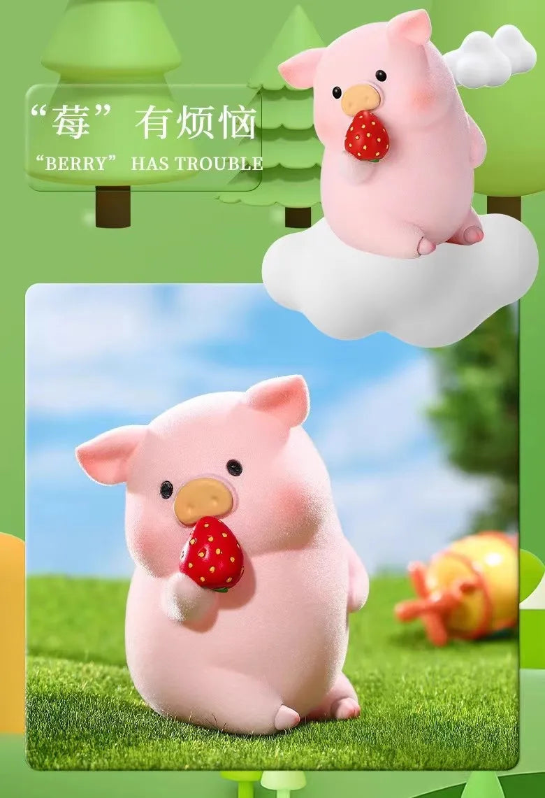 Genuine Cute Pig Fruit Series Trendy Toys, Toys, Birthday Gifts, Creative Cartoon Piggy Handmade Blind Box
