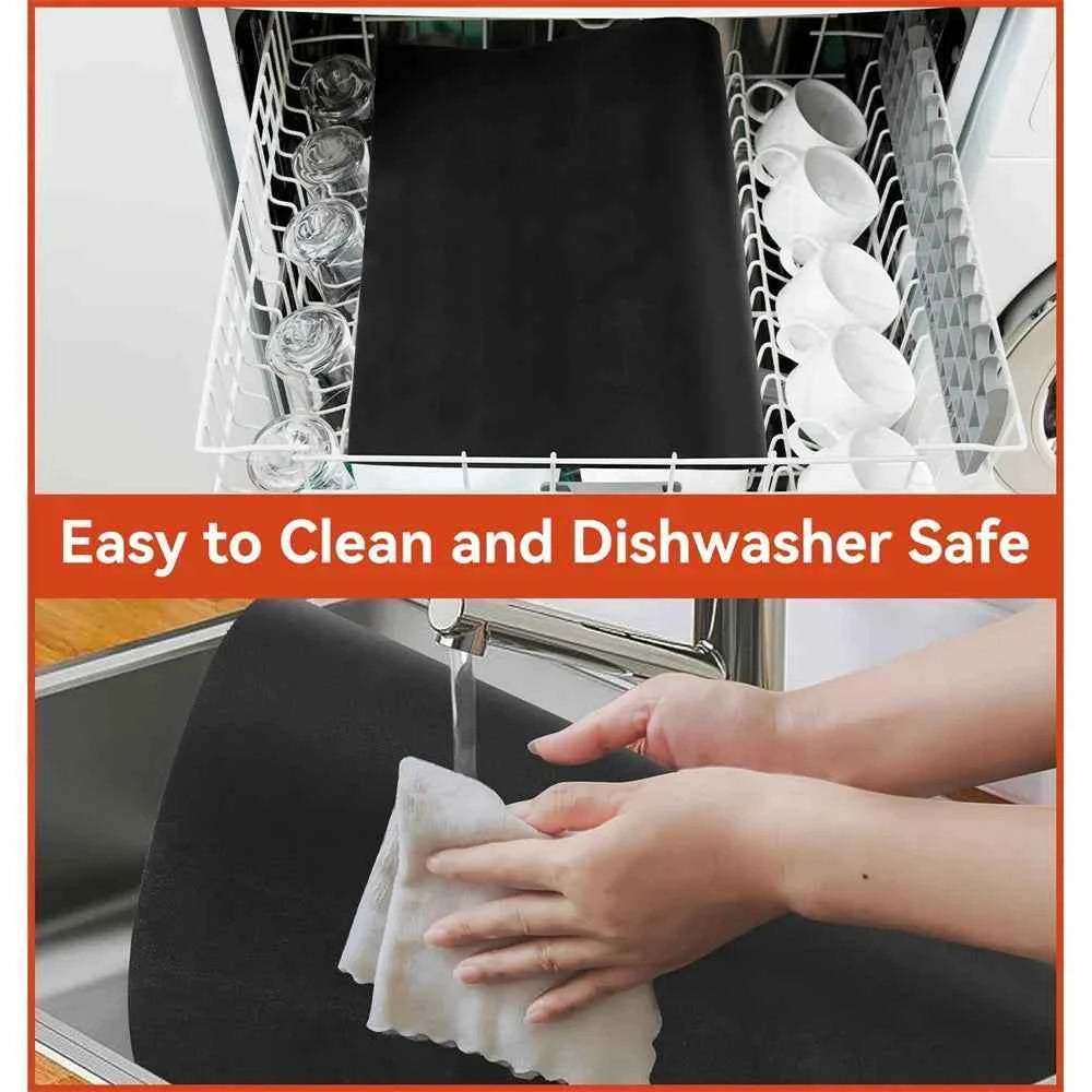 Oven Liners for Bottom of Electric Gas Oven Reusable Non-Stick Teflon Protector Mat Heat Resistant Grill Mats