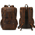 2025 New Arrivals Leather Backpack For Men Male Genuine Leather Laptop Travel Backpack 17 Inch Daypack Shoold Bag Men Male Large