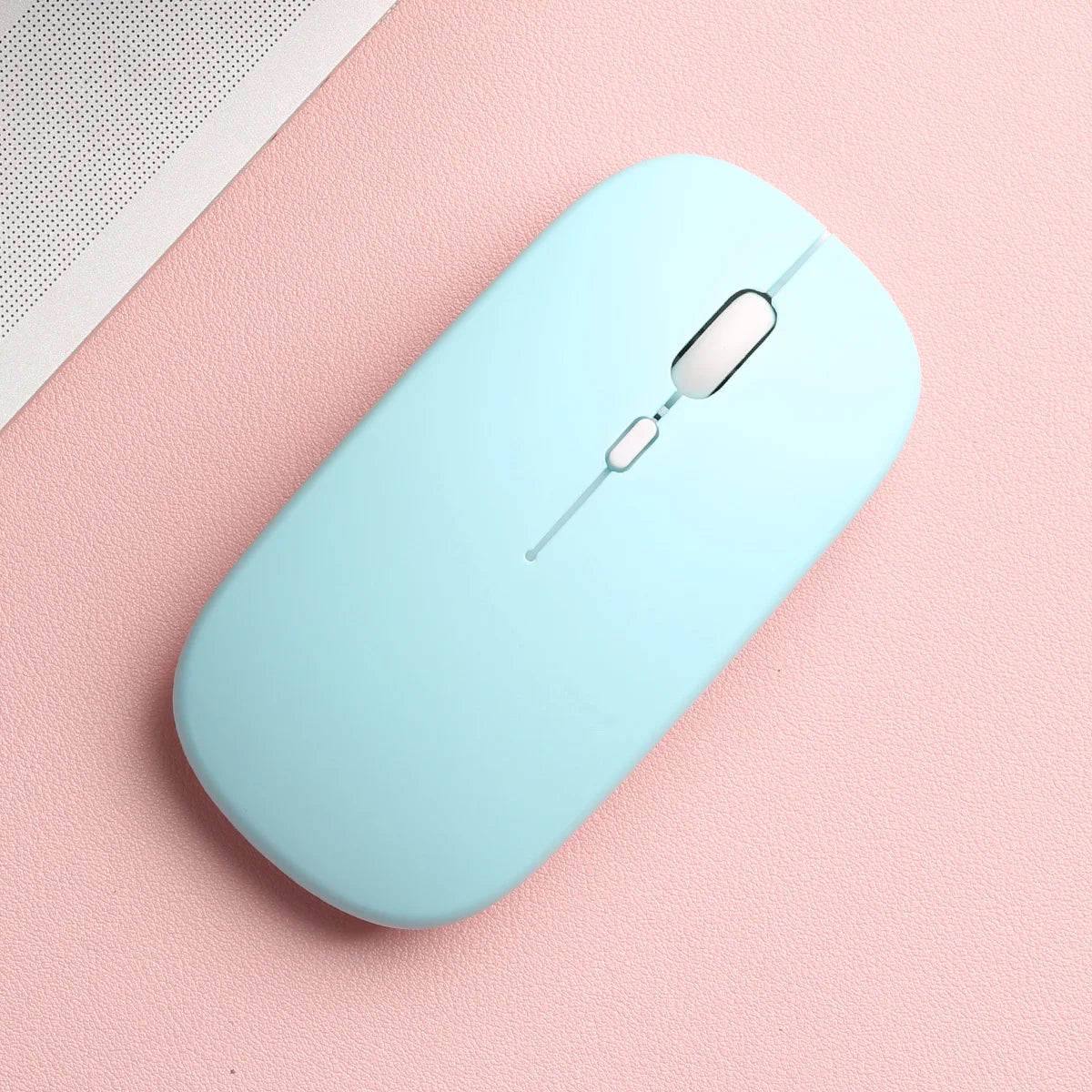 Matte-Green Color Wireless Bluetooth Mouse For Laptop, Tablet & Phone