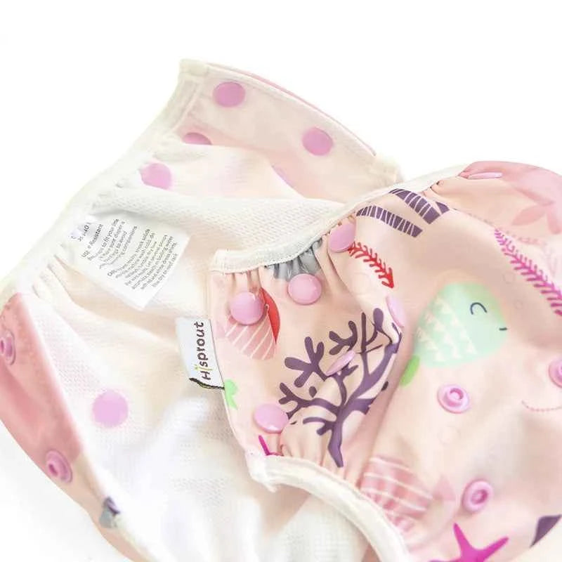 Infant Swimming Washable Trunk/Swim Diaper Swimsuit Boy Swim Diapers/Newborn Baby Girl Swimwear 0 1 2 Years