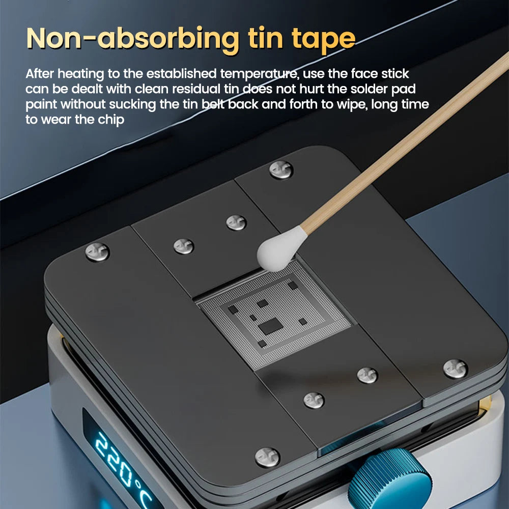 Digital Preheating Rework Station PCB SMD Welding Heating Plate Glue Removal Platform Constant Temperature Soldering Station