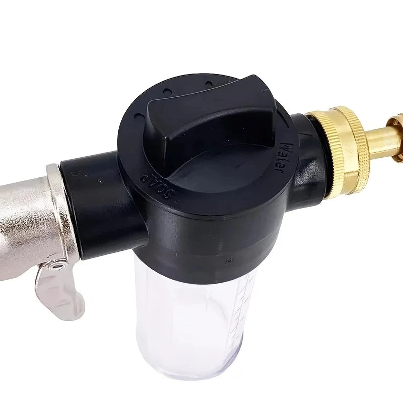 High Foam Pressure Spray Water Gun Washing Garden Watering Hose Nozzle Sprinkler Car Cleaning Wash Tool Kits Auto Washer Guns ﻿