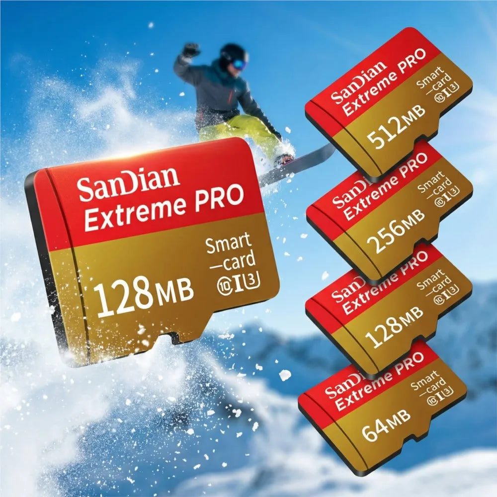 64MB 128MB 256MB 512MB Memory Card High Speed Full HD Video Mini SD Card Newest Micro Card for Phone/Dash Cam/Security Camera